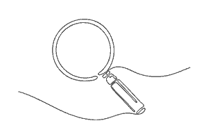 Magnifying Glass outline